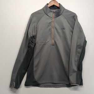 Outdoor Research Men's Radiant Hybrid Half Zip Pullover Fleece XL